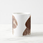 Mug Chiot à aire courte allemand (Centre)