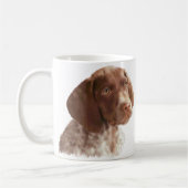 Mug Chiot à aire courte allemand (Gauche)