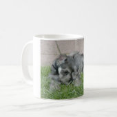 Mug chiot à sel et poivre (Devant gauche)
