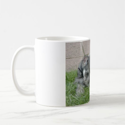 Mug chiot à sel et poivre (Gauche)