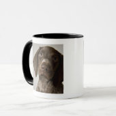 Mug Chiot allemand d'indicateur aux cheveux courts (Devant gauche)
