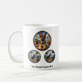 Mug Chiot Allemand Personnalisable (Gauche)