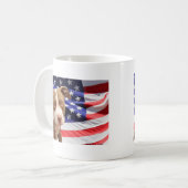 Mug Chiot américain de Pitbull (Devant gauche)