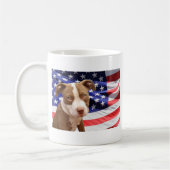 Mug Chiot américain de Pitbull (Gauche)