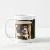 Mug Chiot anglais mignon de bull-terrier (Gauche)
