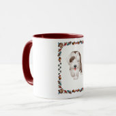 Mug Chiot barbu de colley (Devant gauche)