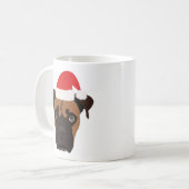 Mug Chiot boîte de Noël (Devant gauche)