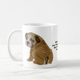 Mug Chiot bouledogue anglais vilain