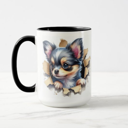 Mug Chiot Chihuahua mignon (Gauche)