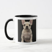 Mug Chiot crème de bouledogue français (Gauche)