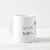 Mug Chiot Crème Sucrée (Devant gauche)