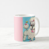 Mug chiot d'abeille et de caniche (Devant droit)