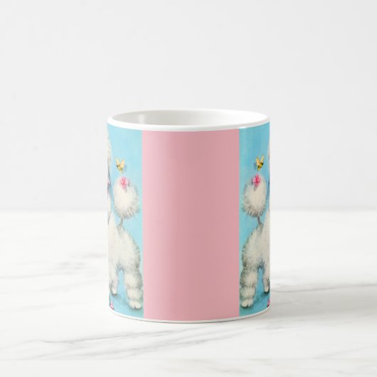 Mug chiot d'abeille et de caniche (Centre)