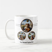 Mug Chiot Dachshund personnalisable (Gauche)