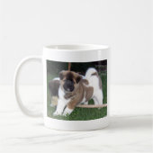 Mug Chiot d'Akita d'Américain (Gauche)