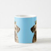 Mug Chiot dalmate en Couronne or mignonne (Centre)