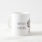 Mug Chiot Dalmatien Mignon (Devant gauche)