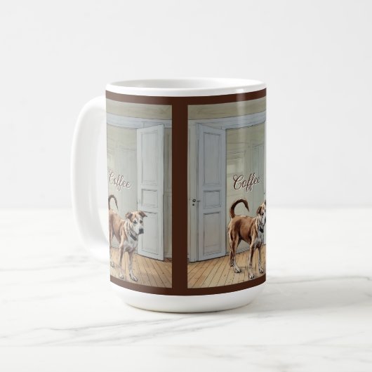 Mug Chiot Dans La Boue De Porte (Devant gauche)
