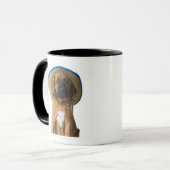Mug chiot dans un casquette de cowboy (Devant gauche)