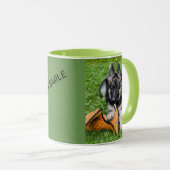 MUG CHIOT DE BERGER ALLEMAND (Devant droit)