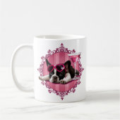 Mug Chiot de bouledogue français (Gauche)