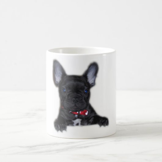 Mug Chiot de bouledogue français (Centre)