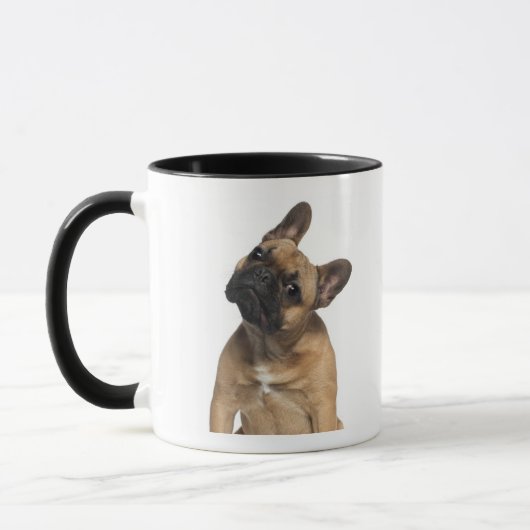 Mug Chiot de bouledogue français (7 mois) (Gauche)