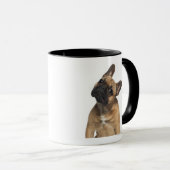 Mug Chiot de bouledogue français (7 mois) (Devant droit)