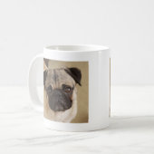 MUG CHIOT DE CHIEN DE CARLIN (Devant gauche)