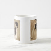 MUG CHIOT DE CHIEN DE CARLIN (Centre)