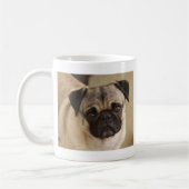 MUG CHIOT DE CHIEN DE CARLIN (Gauche)