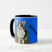 Mug Chiot de corgi (Devant gauche)