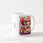 Mug Chiot de Fiesta (Devant droit)