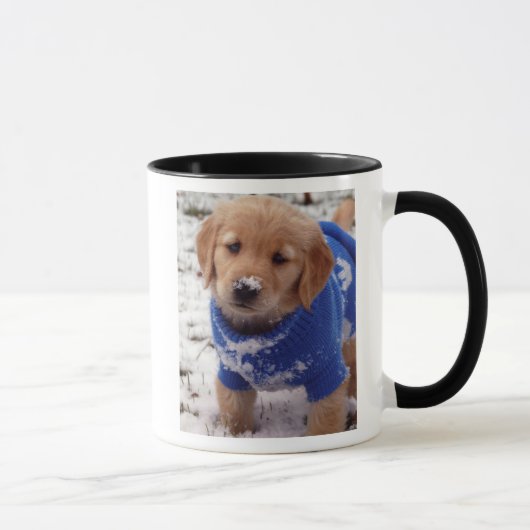 Mug Chiot de golden retriever (Droite)