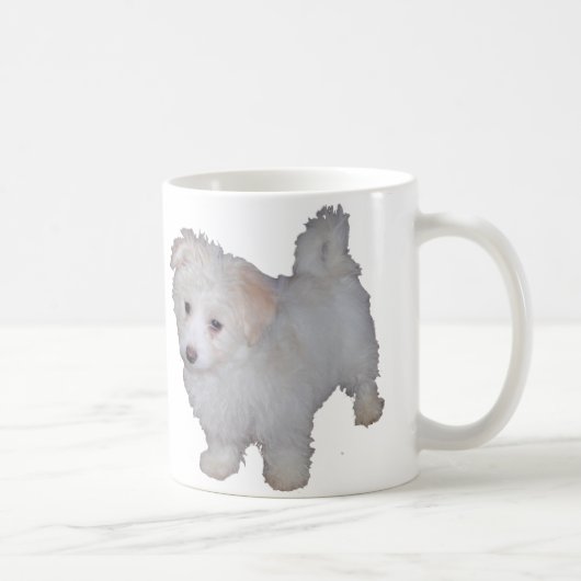 Mug Chiot de Havanese (Droite)