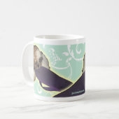 Mug Chiot de Pochi avec la bascule pourpre (Devant gauche)