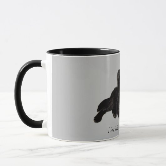 Mug Chiot de récupération Black Labrador (Gauche)