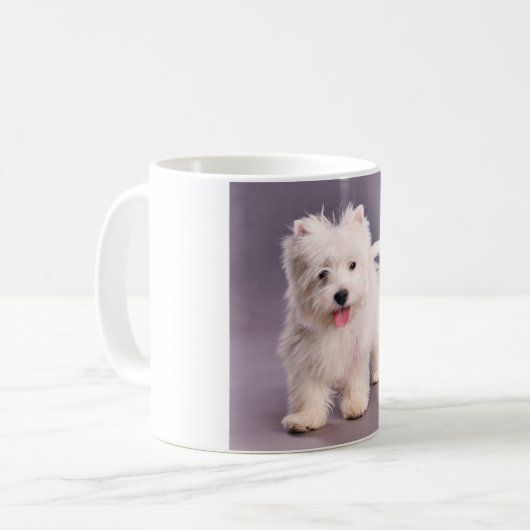 Mug Chiot de Westie (Devant gauche)