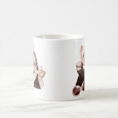 Mug Chiot de Westie dans le sac à main (Centre)