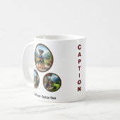 Mug Chiot Doberman Pinscher personnalisable (Devant gauche)