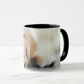 Mug Chiot doré de l'équipe de rétrification (Devant droit)