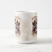 Mug Chiot Douillet & Jardin Coloré (Centre)