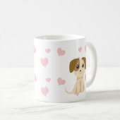 Mug Chiot doux (Devant droit)