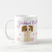 Mug Chiot doux (Gauche)