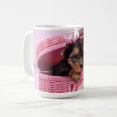 Mug Chiot du Yorkshire (Devant gauche)