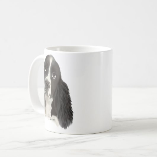 Mug Chiot espagnol Springer anglais (Devant gauche)