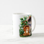 Mug Chiot et lion de jouet chinois (Devant droit)