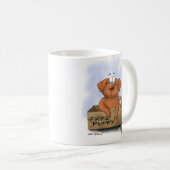 Mug Chiot Gratuit Plus 1 Dessin Animé (Devant droit)