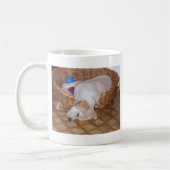 Mug chiot jaune de Labrador (Gauche)