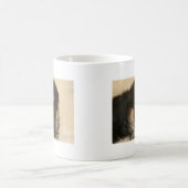 Mug Chiot "Khloe " de berger allemand de bébé (Centre)